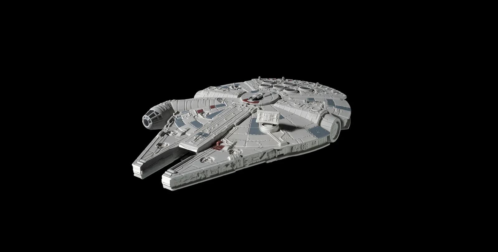 Preview Millennium Falcon Gaussian Splatting